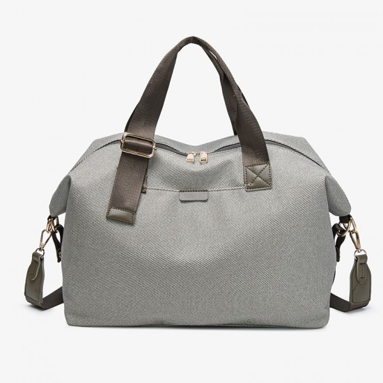 Fashion outdoor travel bag, canvas separation fitness bag, simple and casual, large capacity student luggage storage bag Fashion outdoor travel bag, canvas separation fitness bag, simple and casual, large capacity student luggage storage bag